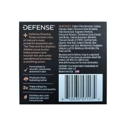Defense Soap | Sandalwood Shaving Premium Soap | 3.5 Oz Everyday Soap