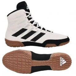 Adidas | FV2470 | Tech Fall 2.0 | Black & White | Adult & Youth | Wrestling Shoes